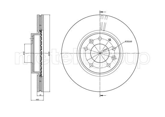 Disc frana