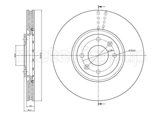 Disc frana