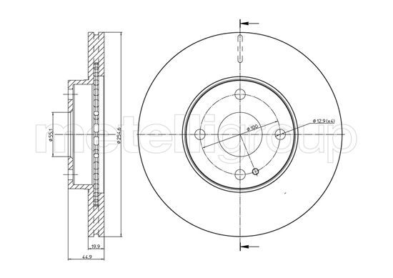 Disc frana