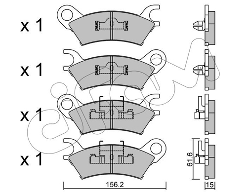 Placute frana