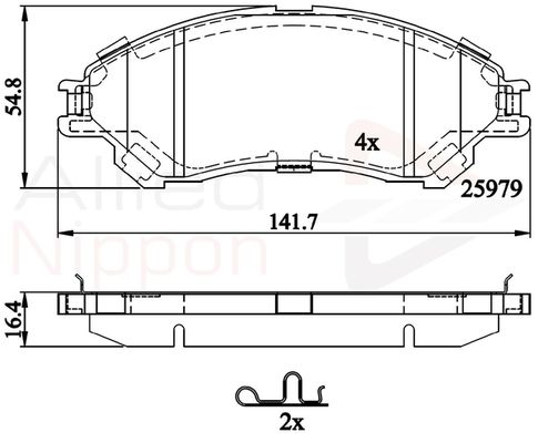 Placute frana