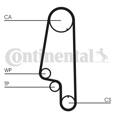 Set pompa apa + curea dintata