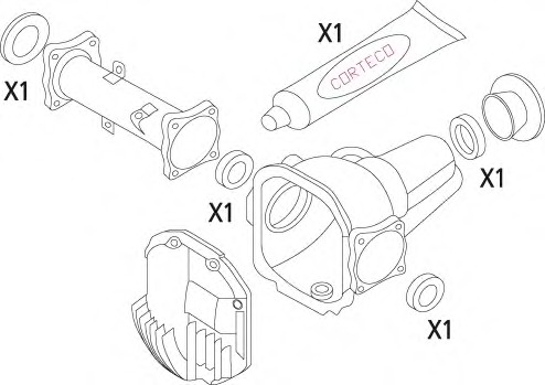 Set garnituri diferential