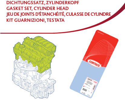 Set garnituri chiulasa