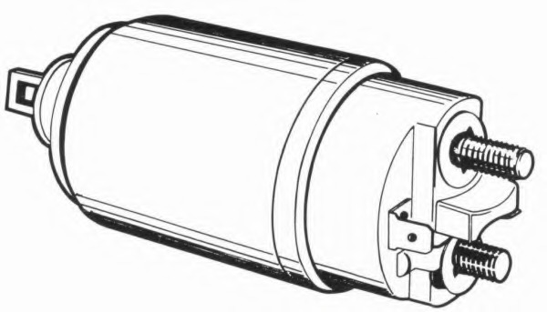 Solenoid electromotor