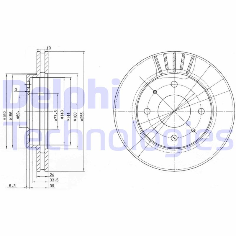 Disc frana