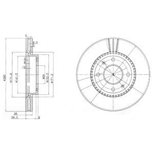 Disc frana