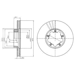 Disc frana fata