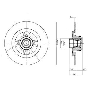 Disc frana