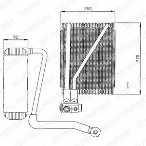 Evaporator aer conditionat