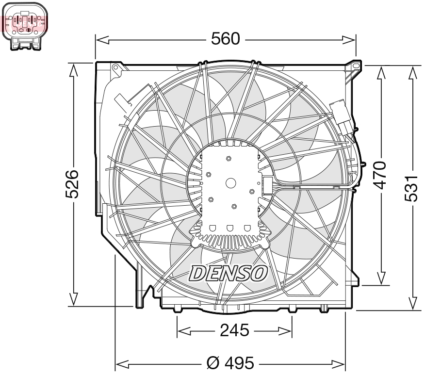 Ventilator radiator