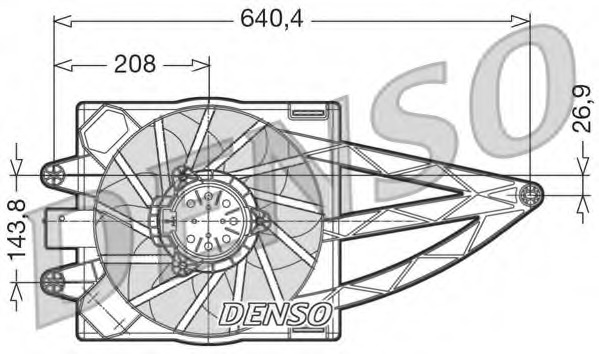 Ventilator radiator