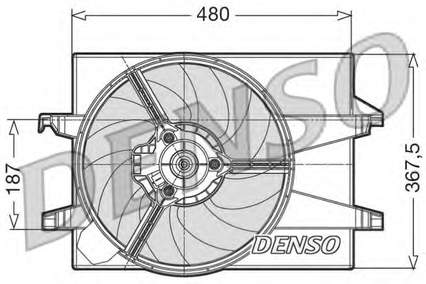 Ventilator radiator