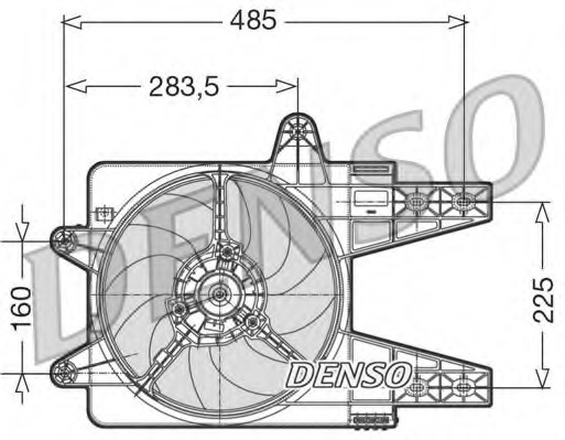 Ventilator radiator