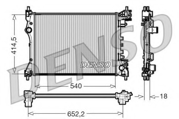 Radiator racire motor