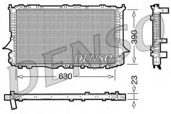 Radiator racire motor