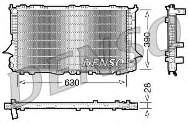 Radiator racire motor