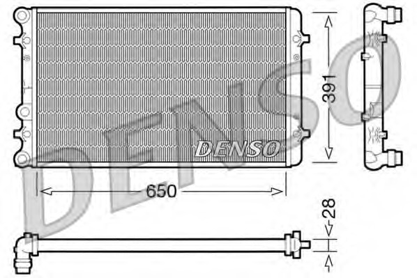 Radiator racire motor