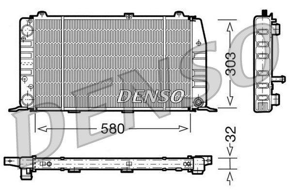 Radiator racire motor