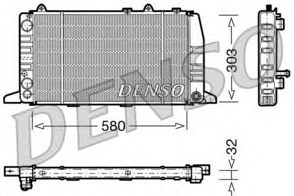 Radiator racire motor