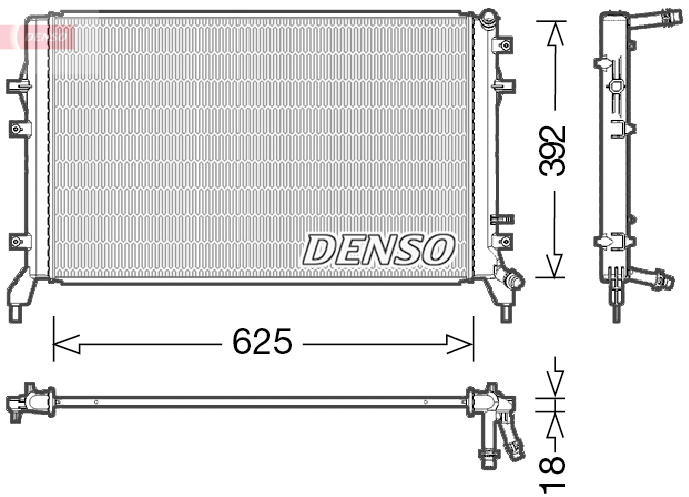 Radiator racire motor