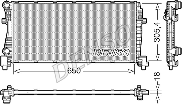 Radiator racire motor