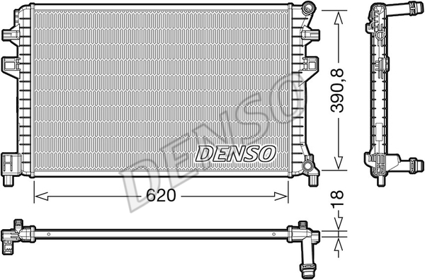 Radiator racire motor