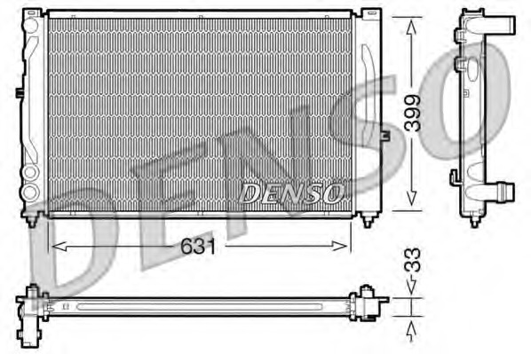 Radiator racire motor