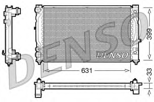 Radiator racire motor