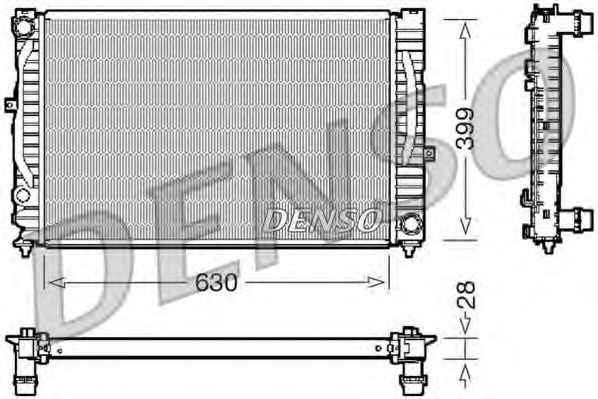 Radiator racire motor