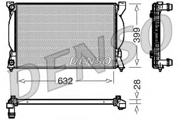 Radiator racire motor