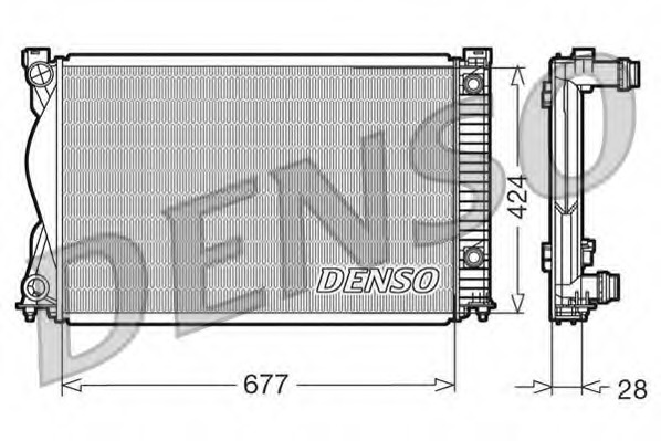 Radiator racire motor