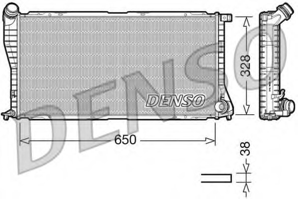 Radiator racire motor