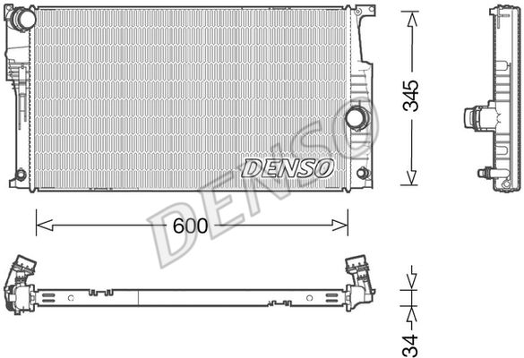 Radiator racire motor