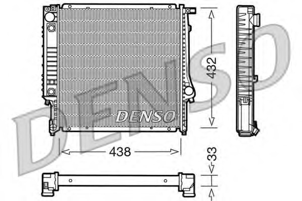 Radiator racire motor