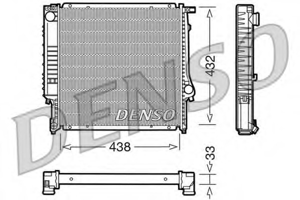 Radiator racire motor