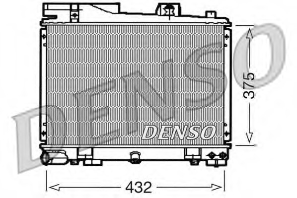 Radiator racire motor