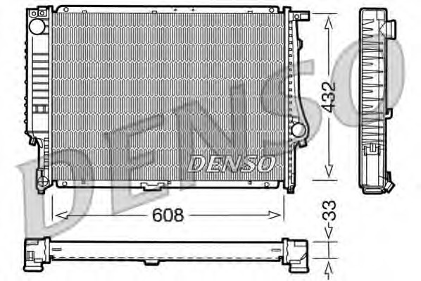 Radiator racire motor