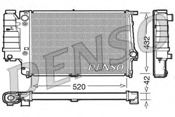 Radiator racire motor