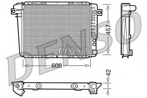 Radiator racire motor