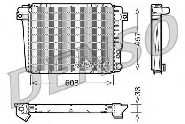 Radiator racire motor