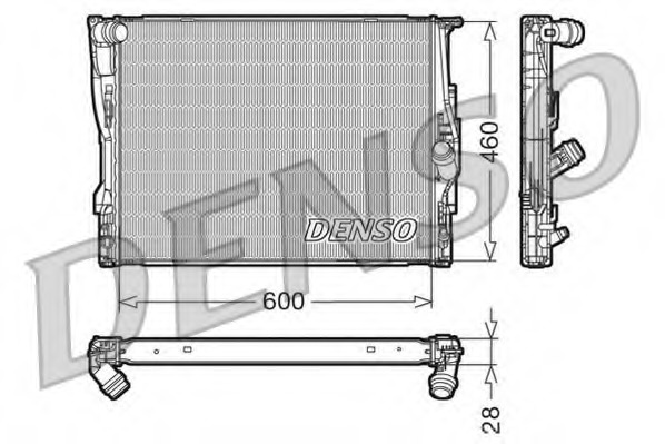 Radiator racire motor