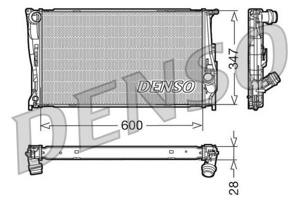 Radiator racire motor