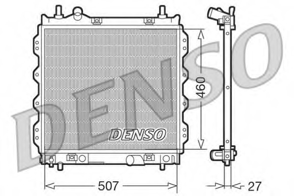 Radiator racire motor