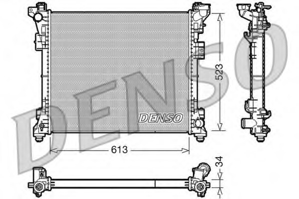 Radiator racire motor