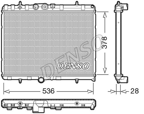 Radiator racire motor