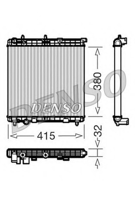 Radiator racire motor