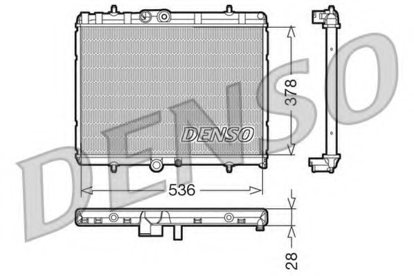 Radiator racire motor