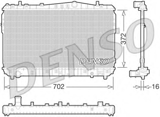 Radiator racire motor