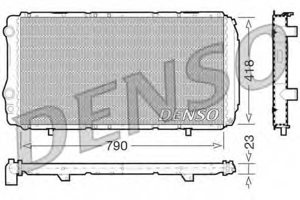 Radiator racire motor